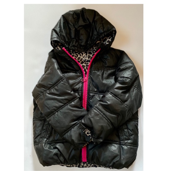 Light Puffer Girls size 4/5 Coat - Picture 2 of 4